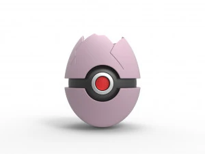 Exeggcute orb 3D Print Model