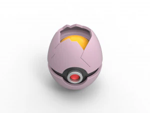 Exeggcute orb 3D Print Model