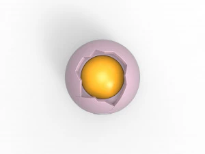 Exeggcute orb 3D Print Model