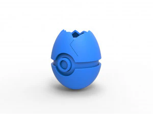 Exeggcute orb 3D Print Model