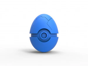 Exeggcute orb 3D Print Model