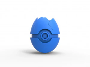 Exeggcute orb 3D Print Model