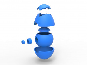 Exeggcute orb 3D Baskı Modeli