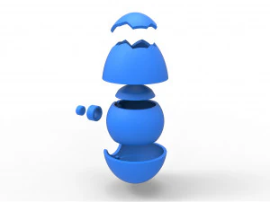 Exeggcute orb 3D Print Model