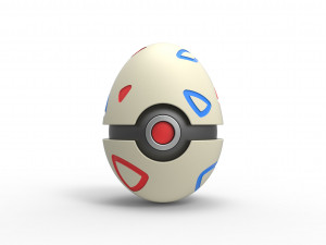 Togepi orb 3D-Druckmodell
