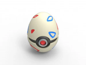 Togepi orb 3D Print Model