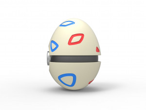 Togepi orb 3D-Druckmodell