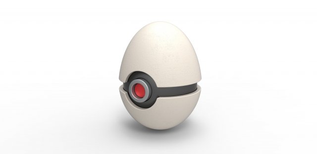 Egg shape orb Modelo de Impressão 3D .c4d .max .obj .3ds .fbx .stl .blend 