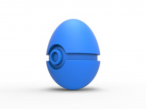 Egg shape orb Modelo de Impressão 3D