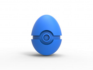 Egg shape orb Modelo de Impressão 3D