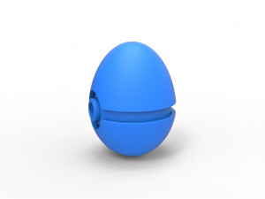 Egg shape orb Modelo de Impressão 3D