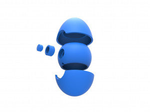 Egg shape orb Modelo de Impressão 3D