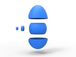 Egg shape orb Modelo de Impressão 3D