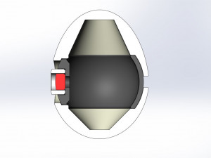 Egg shape orb Modelo de Impressão 3D