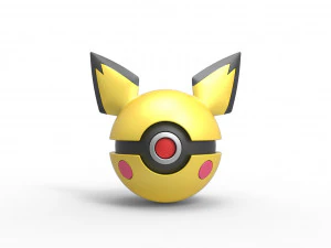 Pichu orb 3D Print Model