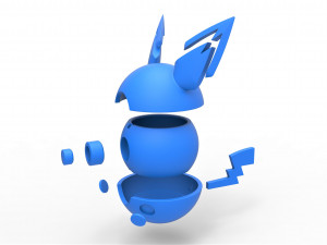 Pichu orb 3D 打印模型