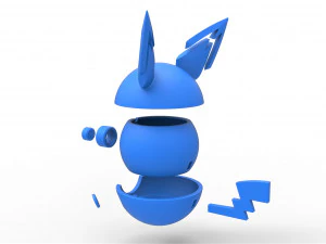 Pichu orb 3D Print Model