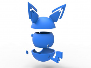 Pichu orb 3D 打印模型