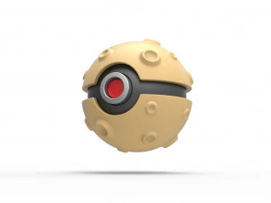 Moon shape orb 3D Print Model
