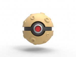 Moon shape orb 3D Print Model