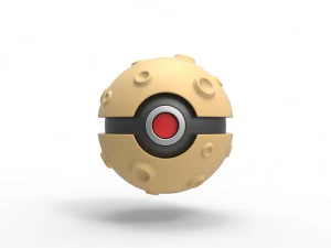 Moon shape orb 3D Print Model