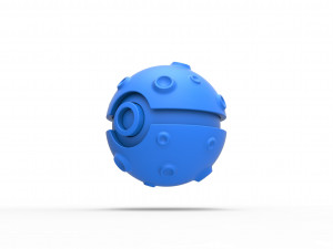Moon shape orb 3D Print Model