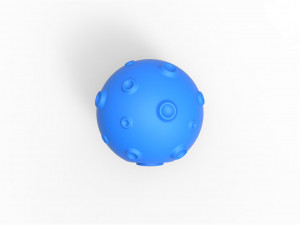 Moon shape orb 3D Print Model