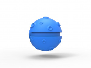 Moon shape orb 3D Print Model
