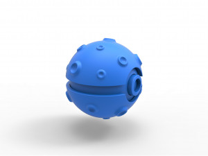 Moon shape orb 3D Print Model