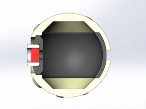 Moon shape orb 3D Print Model