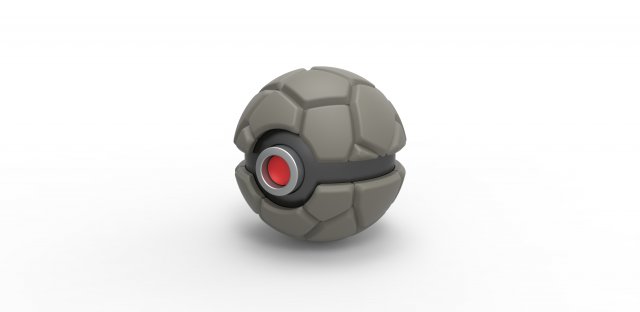 Golem orb 3D-printmodel .c4d .max .obj .3ds .fbx .stl .blend 