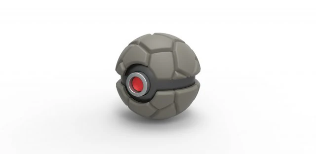 Golem orb 3D Print Model .c4d .max .obj .3ds .fbx .stl .blend 