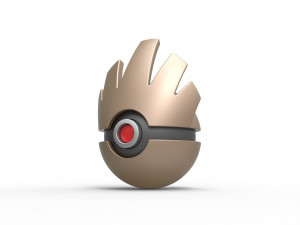 Hitmonchan orb 3D Baskı Modeli