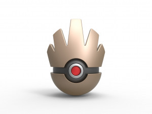 Hitmonchan orb 3D Baskı Modeli