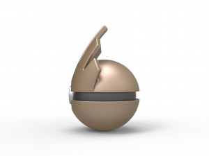 Hitmonchan orb 3D Baskı Modeli