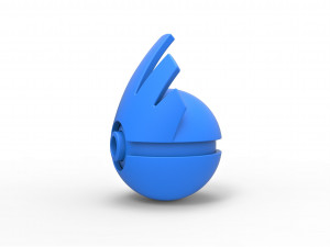 Hitmonchan orb 3D Baskı Modeli