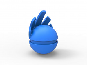 Hitmonchan orb 3D Baskı Modeli