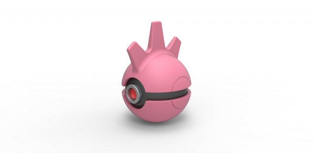 Tyrogue orb 3D Print Model .c4d .max .obj .3ds .fbx .stl .blend 