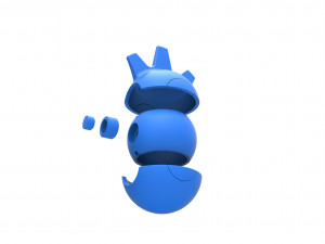 Tyrogue orb 3D Print Model