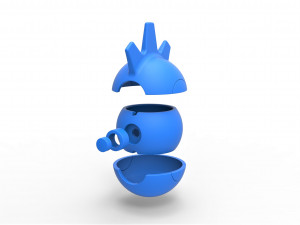 Tyrogue orb 3D Print Model