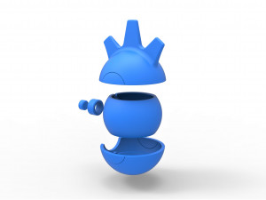 Tyrogue orb 3D Print Model