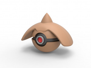 Hitmontop orb 3D Print Model