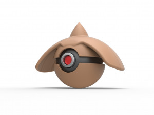 Hitmontop orb 3D 打印模型
