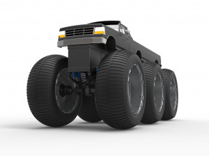 Monster Truck 6x6 concept Modèle 3D