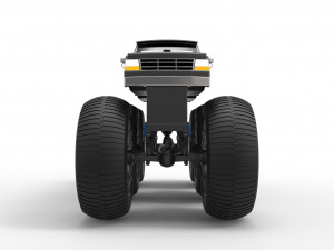 Monster Truck 6x6 concept Modèle 3D