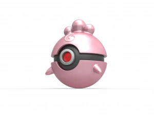 Igglybuff orb 3D Print Model