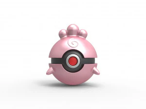 Igglybuff orb 3D Print Model