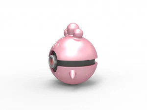 Igglybuff orb 3D Print Model