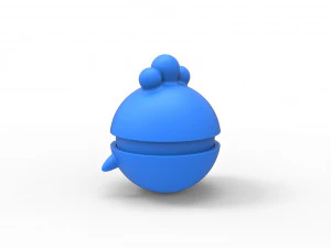 Igglybuff orb 3D Print Model
