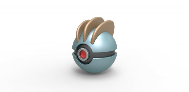 Machop orb 3D Принт Модель .c4d .max .obj .3ds .fbx .stl .blend 